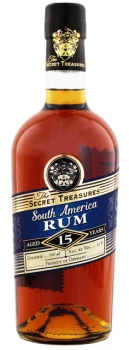 The Secret Treasures The Secret Treasures South America Rum 15YO 0,7L Gift Box