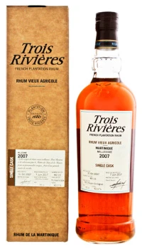 Trois Rivieres 2007 Single Cask Fut Ex-Cognac 0,7L